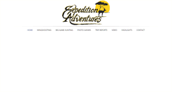 Desktop Screenshot of expedition-adventures.com