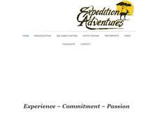 Tablet Screenshot of expedition-adventures.com